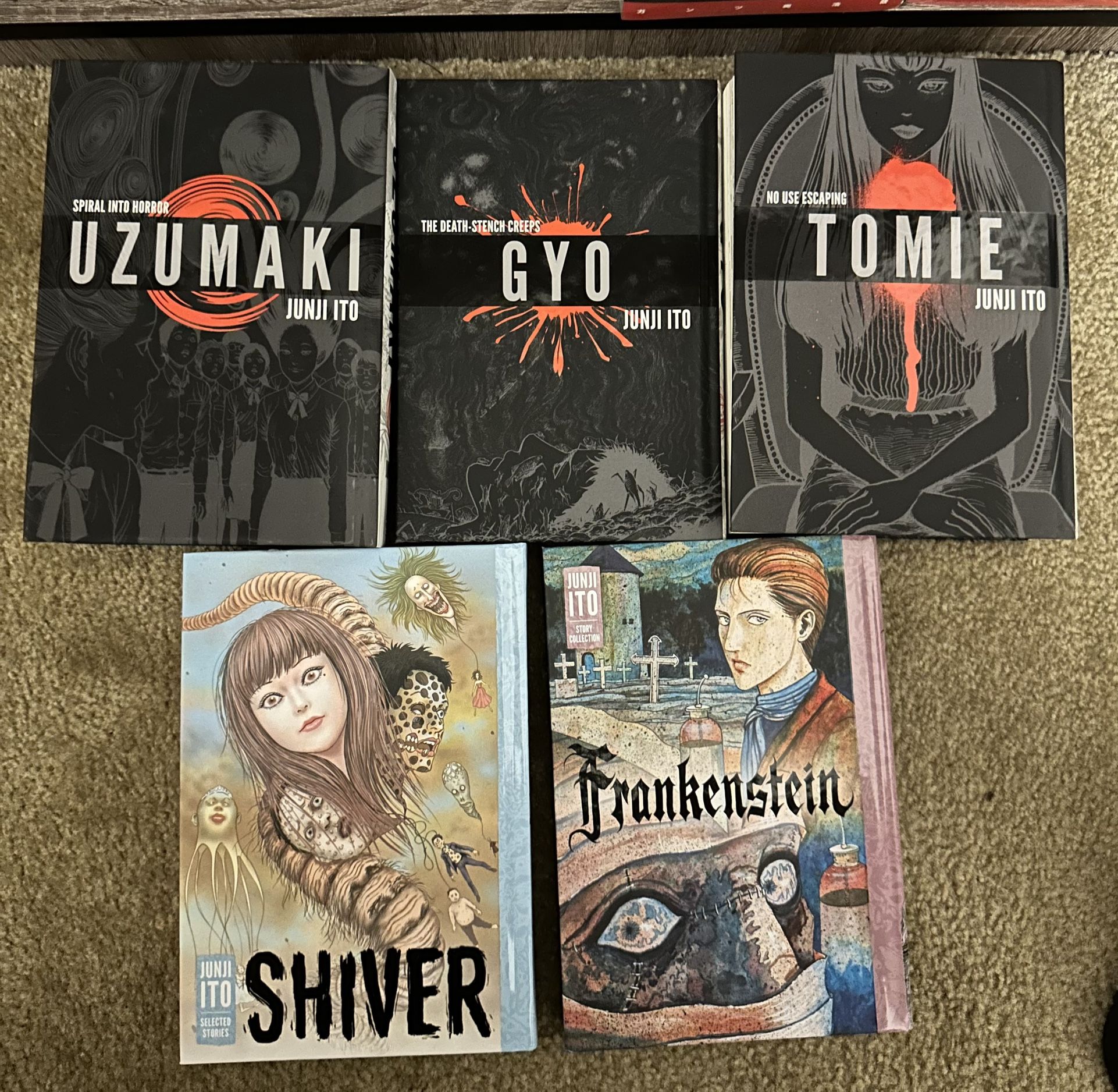 Junji Ito Manga Lot