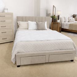 White & Grey BED 😍😍 Fast Delivery !!! 🚚 