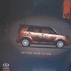 Toyota Scion Advertising Promo Poster Photo