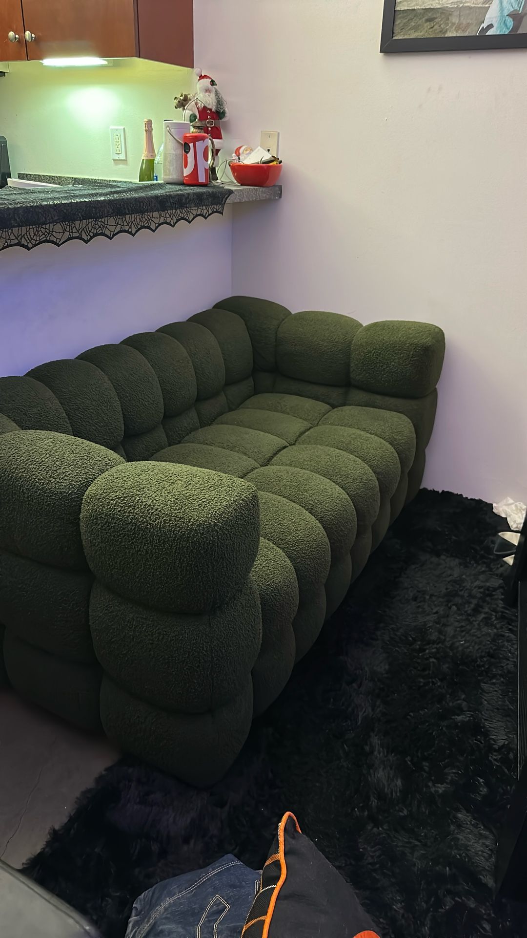 Green Bubble Couch