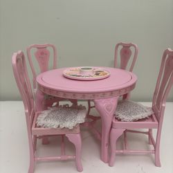 Barbie Sweet Roses Furniture Vintage 80s 