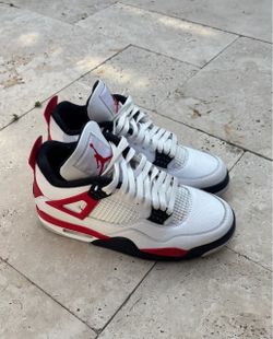 Jordan 4 red cement