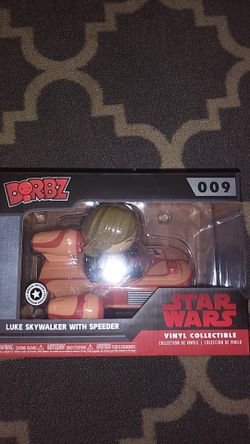 Star Wars DORBZ Luke Skywalker with Speeder