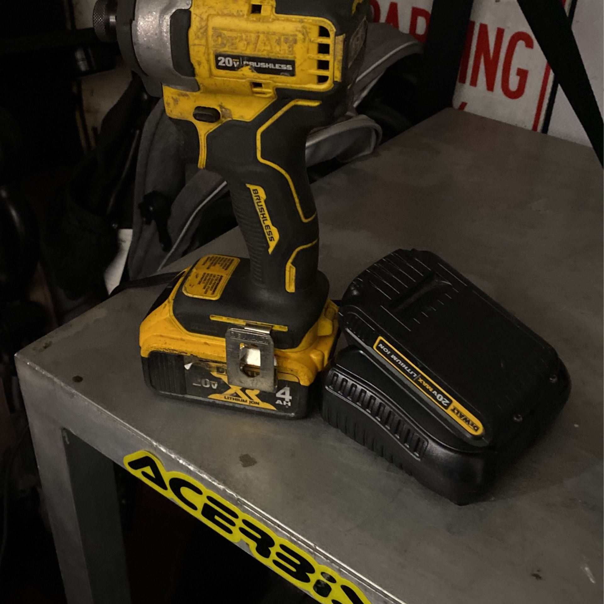 Dewalt Impact Two Batteries And Charger
