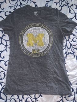 University of Michigan Gray T-Shirt