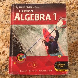 PBC Algebra 1 Textbook