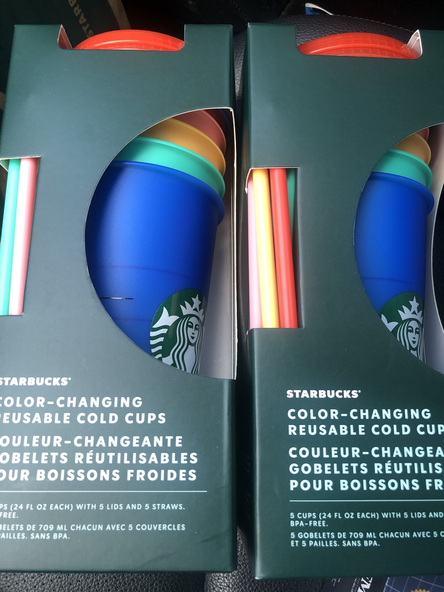 Starbucks changing colors