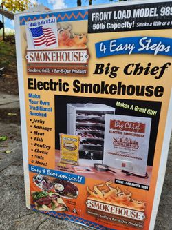 Big Chief Smoker used