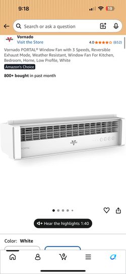 Window fan