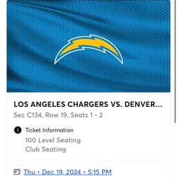 Chargers Vs Broncos