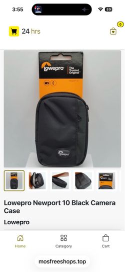 Lowepro Newport 10 Black Camera Case
