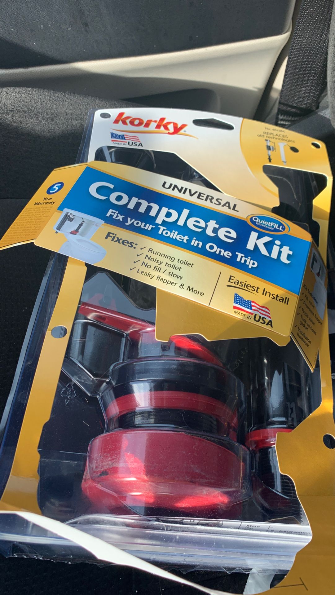 Toilet Complete Kit