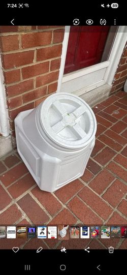Cat Dog Food Container Storage