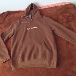 DEMETRIUS HARMON | You Matter Hoodie Brown with Pink Embroidery | Size Small