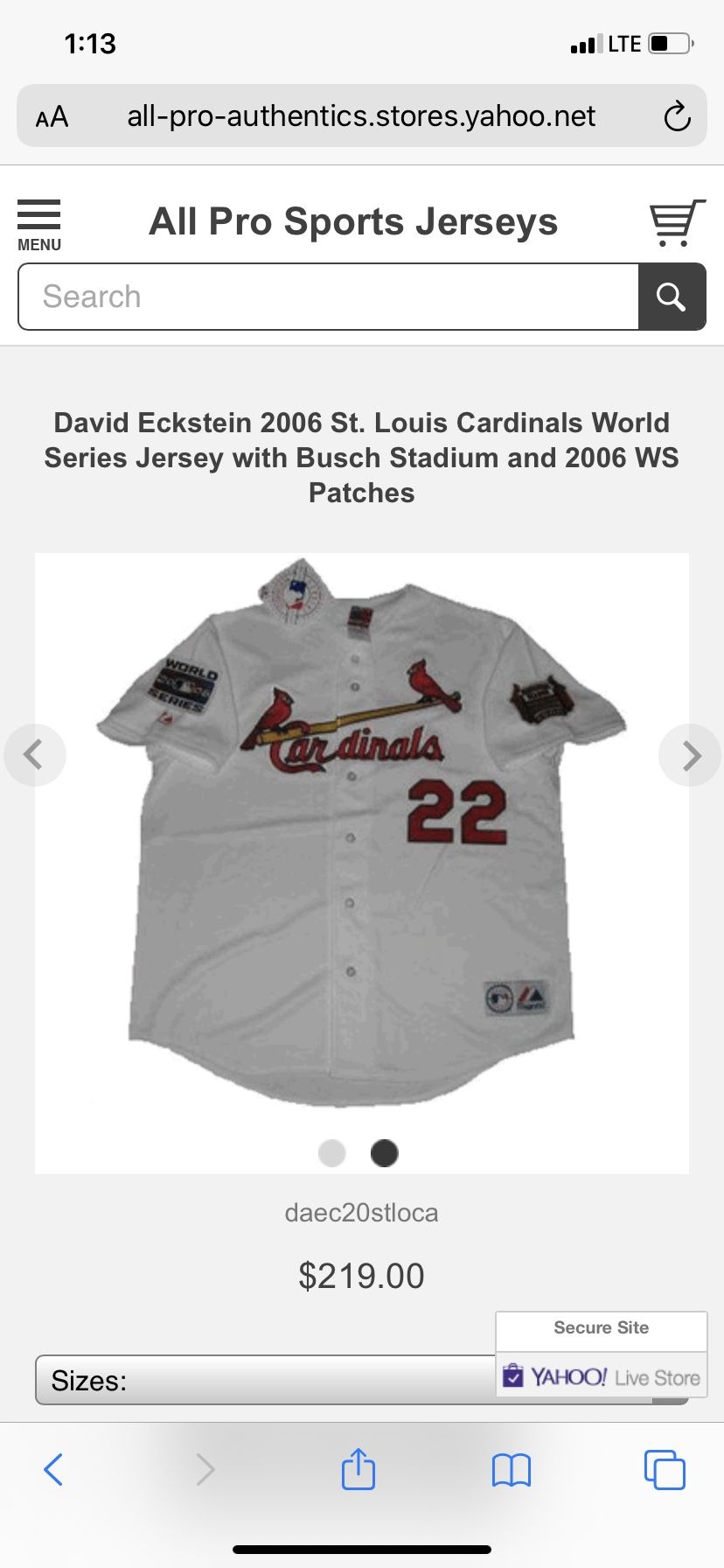 David eckstein jersey best sale