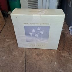 Candle Holders Set Of 5