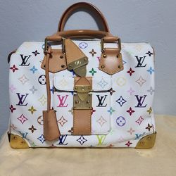 Louis Vuitton Multicolor Speedy 30 – White (Murakami Collection)
