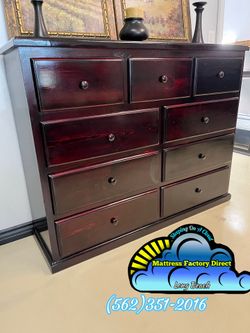 Nine drawer dresser Cherry cajonera Comoda de Pino Nuevo