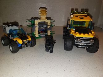 LEGO CITY JUNGLE EXPLORER’S  HALFTRACK # 60159