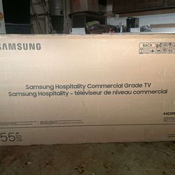 Samsung Hospitality Commerical Grade 55 Inch TV 6 Series W/ Wall Mount