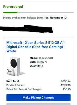 X box pre order