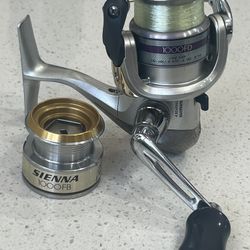 Shimano Sienna 1000FD Spinning Reel + Extra Spool