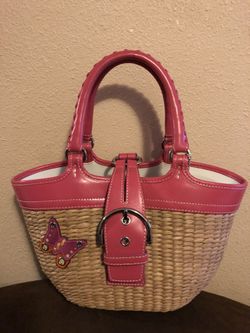 Authentic coach basket style.