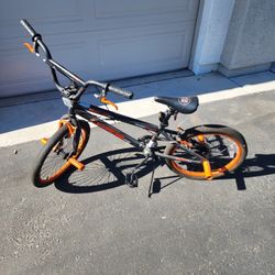 Kent 20" Chaos Boy's Bike, Matte Gray/Orange