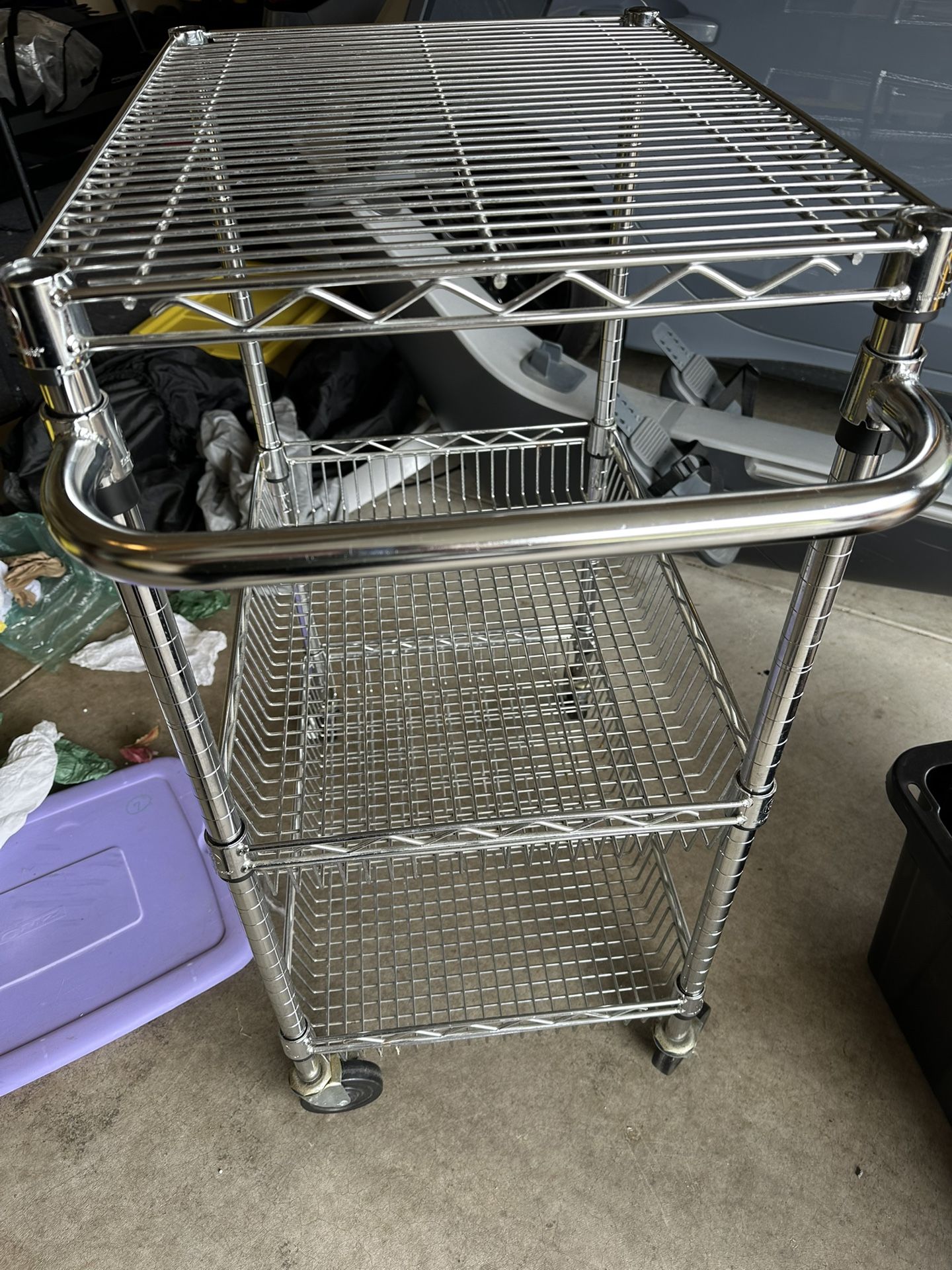 3 Tier Heavy Duty Utility Cart