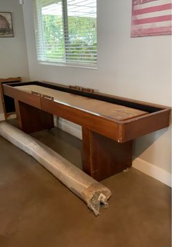 9 foot shuffleboard