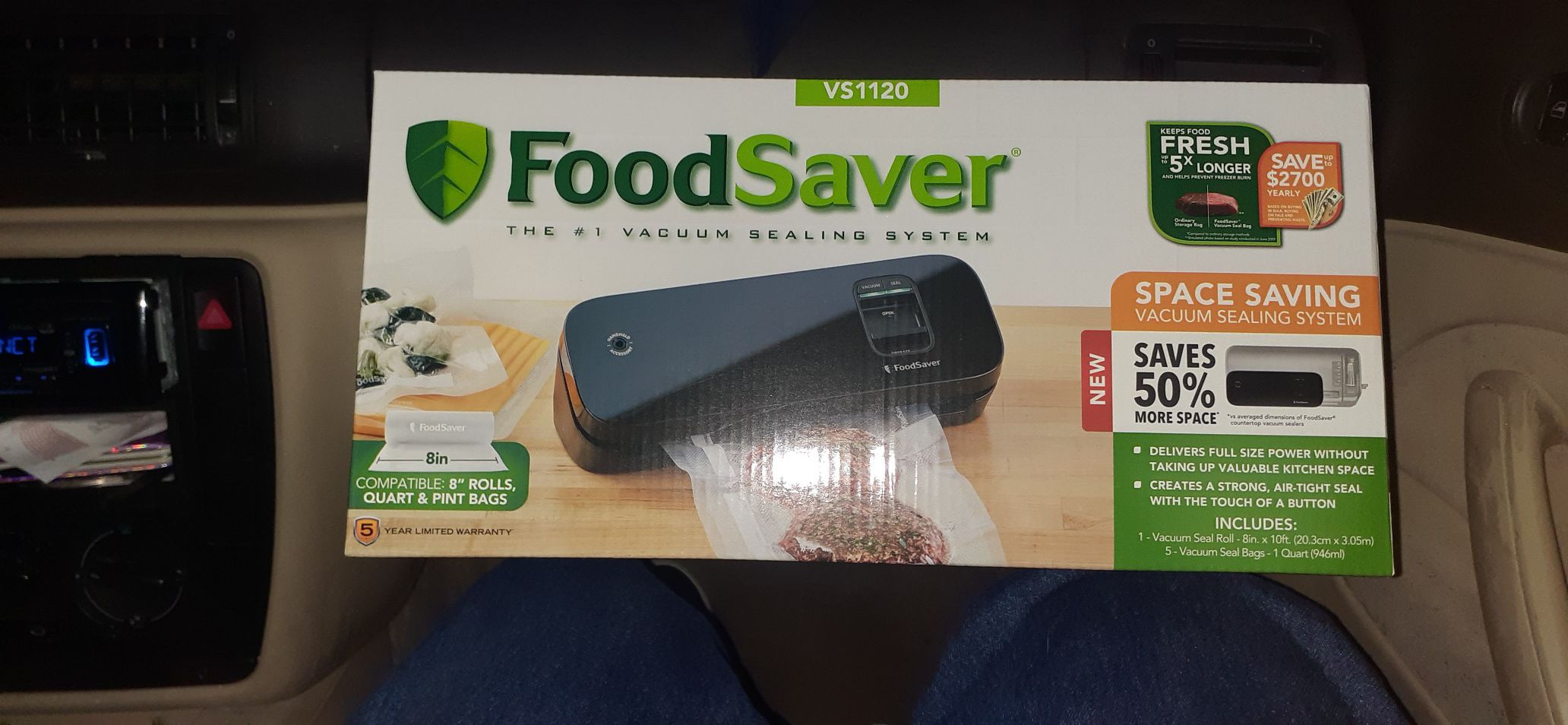 Food saver with bags
