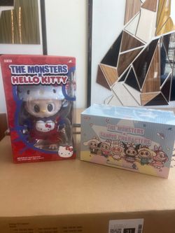 Bundle deal THE MONSTERS x Hello Kitty & Sanrio Characters Collectible Figure Set – New in Box