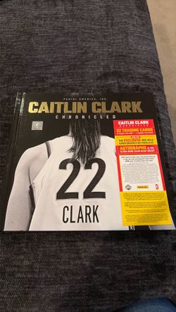 2025 Panini Caitlin Clark Chronicled Target Exclusive Book Only at least 8 CARDS ONLY 5 DOLLARS EACH