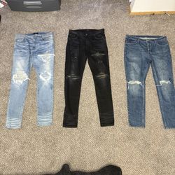 Amiri Jeans Mx1 & Ksubi