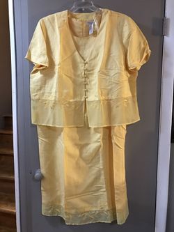 Yellow Dress w/Jacket