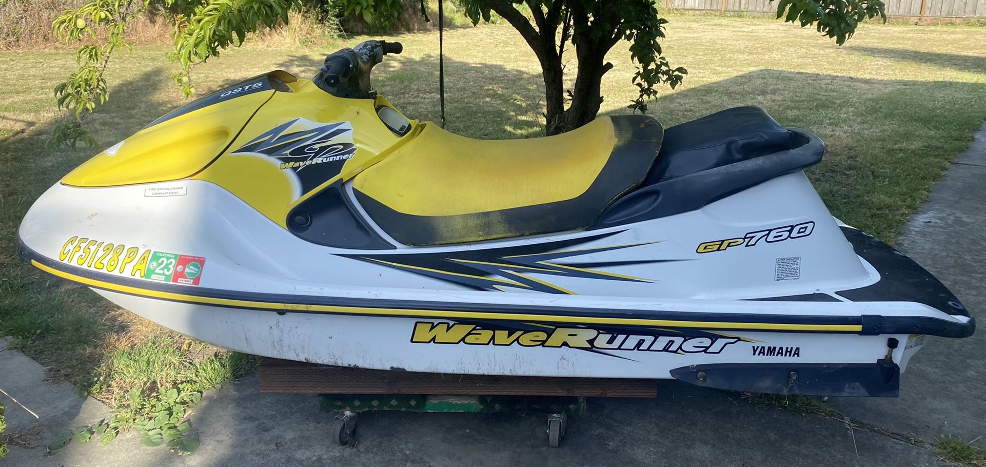 1997 Yamaha Waverunner 760 Jetski