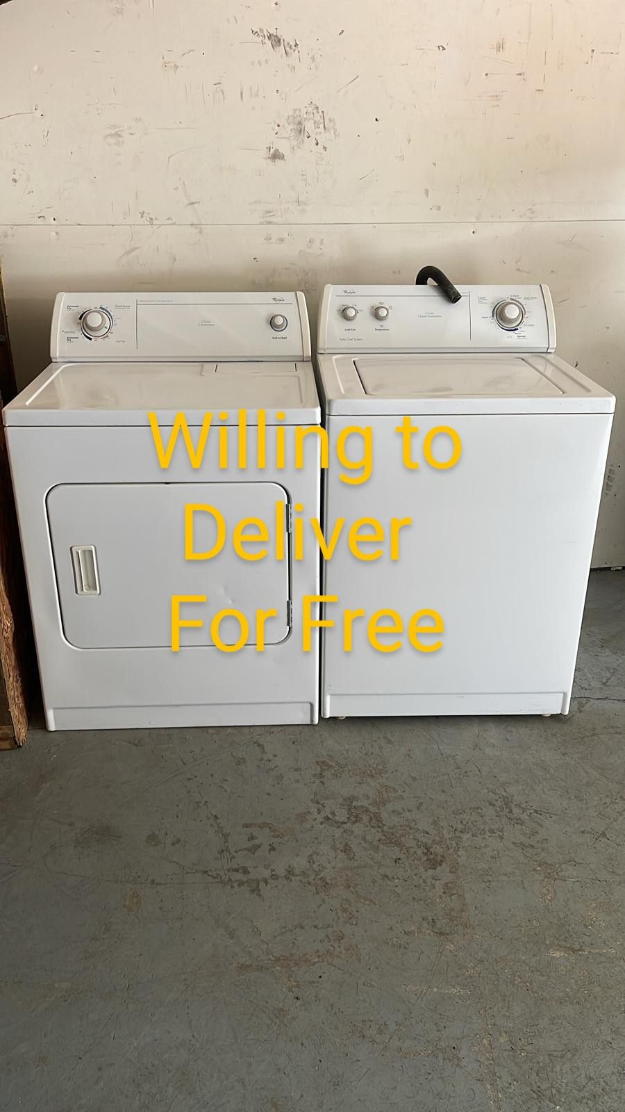 Whirlpool Heavy Duty Washer And Electric Dryer Set