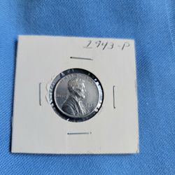 1943 Steel War Penny, AU Brilliant Strong Stamp