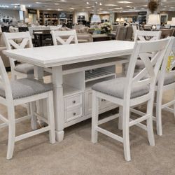 🔥 Robbinsdale Counter Height Dining Set – Only $999! 🔥
