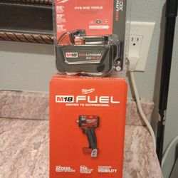 Milwaukee M18 Fuel 3/8 Impact Wrench, New with Battery, Firm Price 