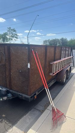 Landscape trailer