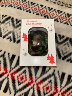 Handmade Glass Ornament 