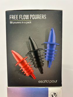 Pour Free Flow Pourers Pack of 50