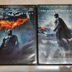  The Dark Night & The Dark Night Riser DVD Movie