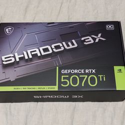 Nvidia RTX 5070 Ti (Brand New)