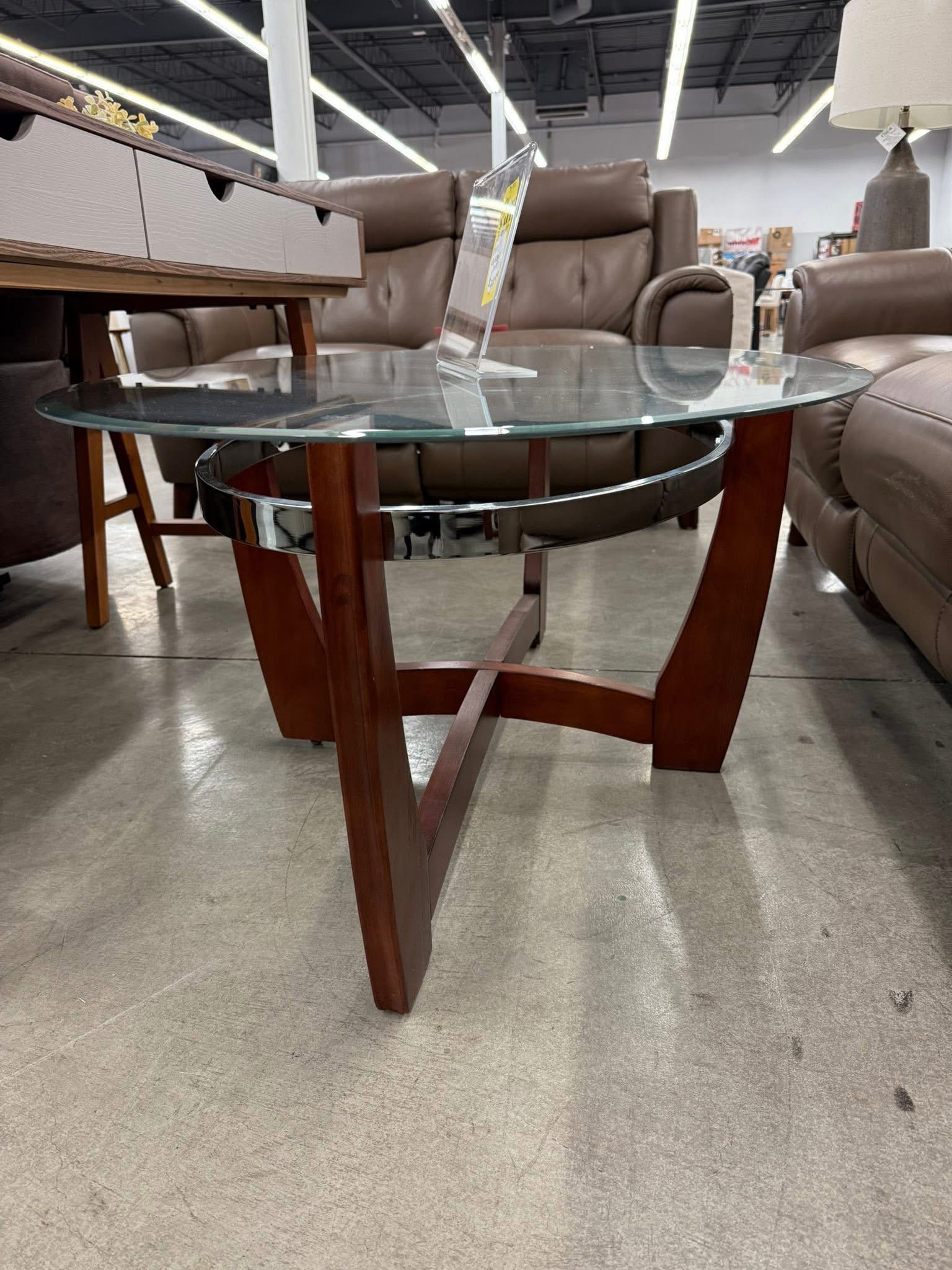 Glass top Coffee Table and 2-End Tables