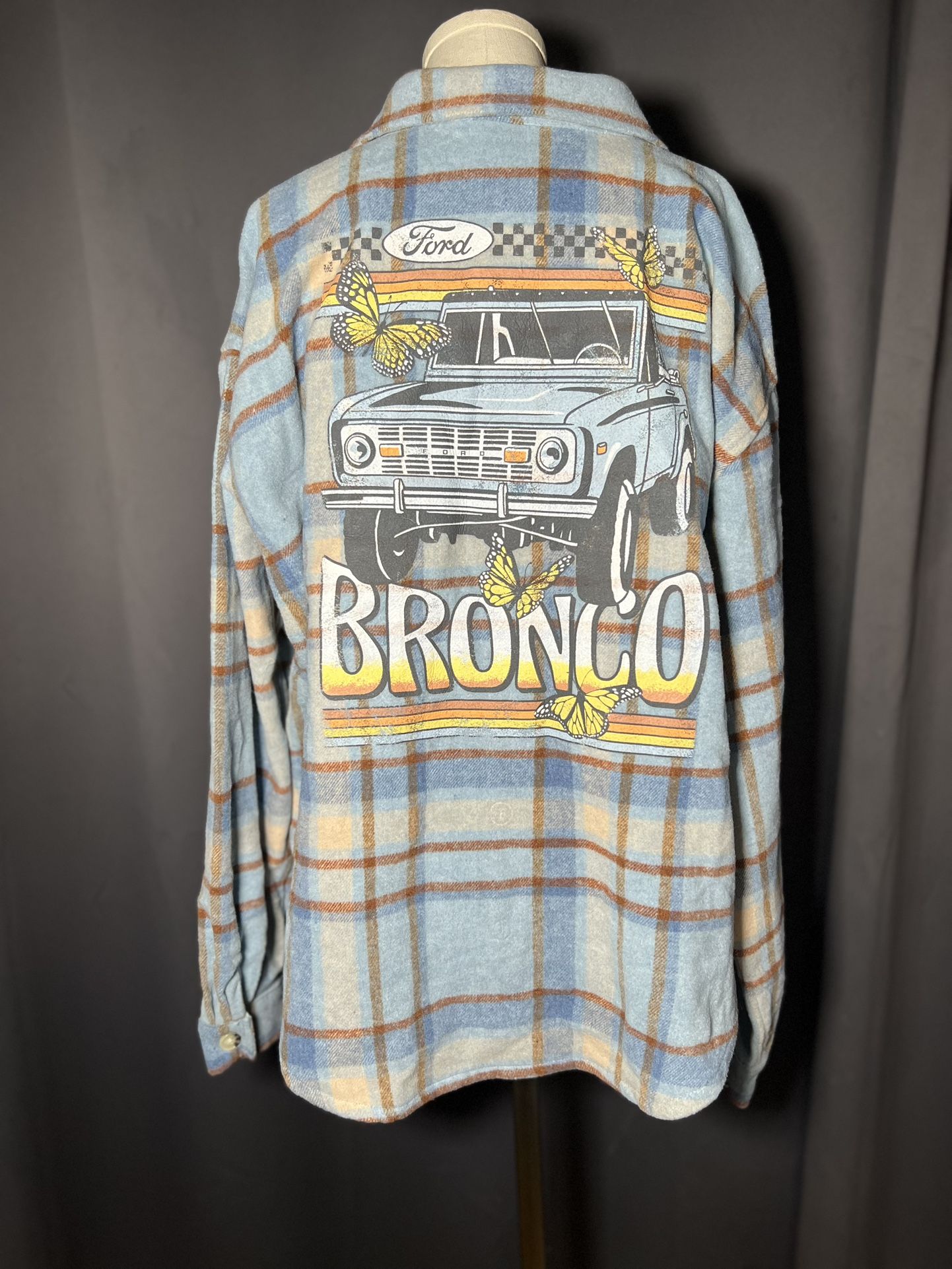 Ford Bronco Plaid Shirt/jacket