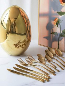LUXURY 24-PIECE FLATWARE SET