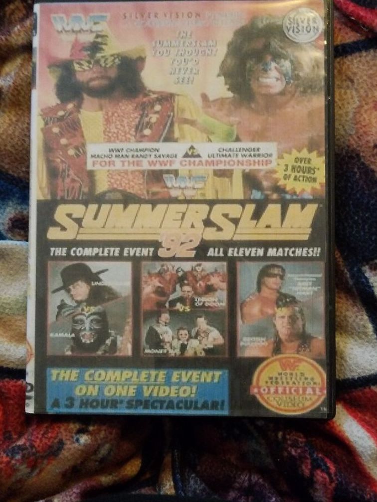 Wwf Summerslam 92/w Preshow Dvd