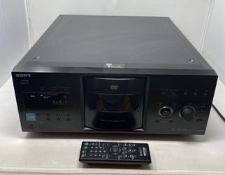 Sony DVP-CX995V Disc Explorer 400 Disc DVD/CD Changer Player W/Remote Tested